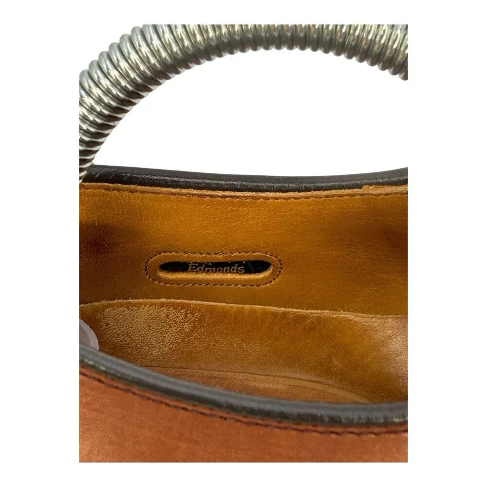 Allen Edmonds Ashton 1628 Brown Split Toe Derby Rubber Sole Men's 9D